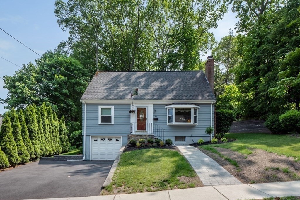 39 Echo Street Melrose, MA 02176 - Photo 1 of 32 front view of a house with a yard