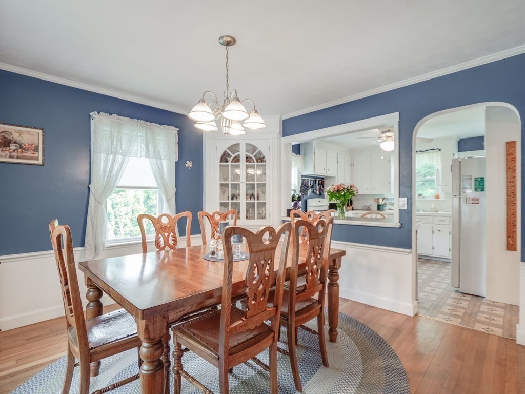 39 Echo Street Melrose, MA 02176 - Photo 5 of 32 a view of a dining room and livingroom view