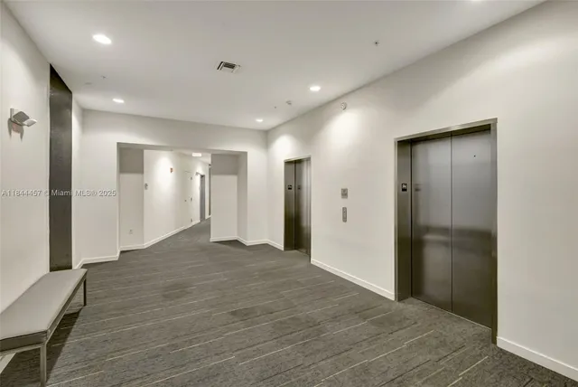 a view of empty room