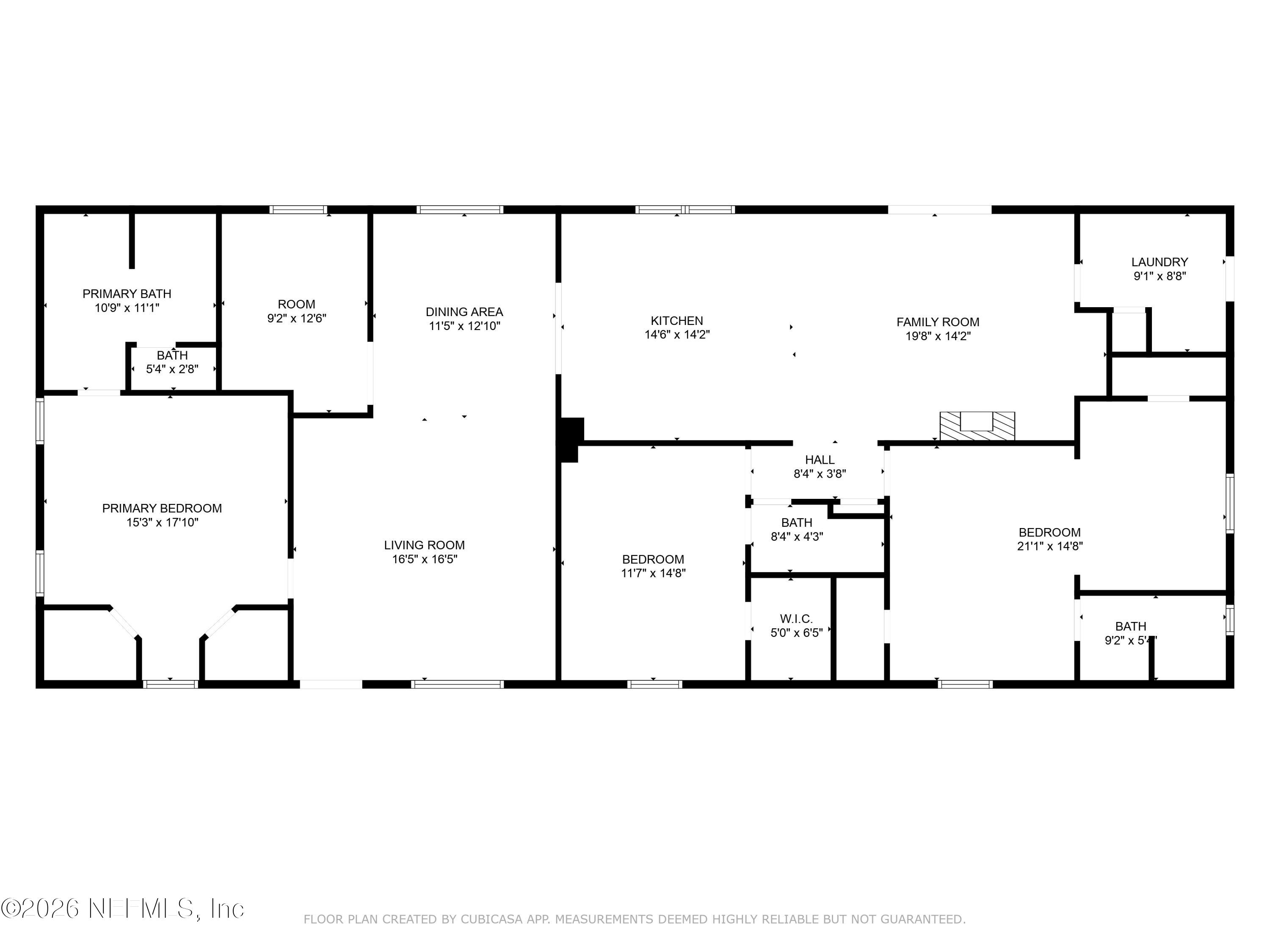 13401 Grover Road Jacksonville, FL 32226 - Photo 16 of 16 1-Floorplan #1