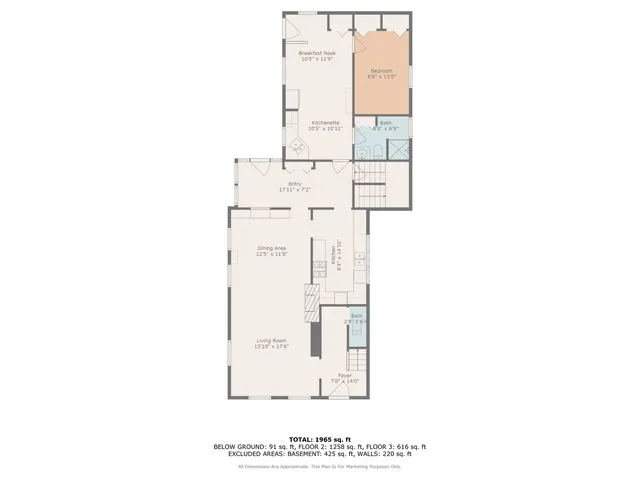 a picture of floor plan