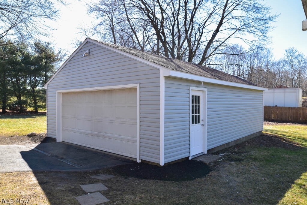 3410 Pontius Road Uniontown, OH 44685 - Photo 22 of 25 2-car detached garage.