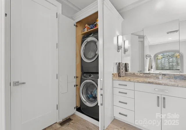 a outdoor space with patio the couches and a fireplace