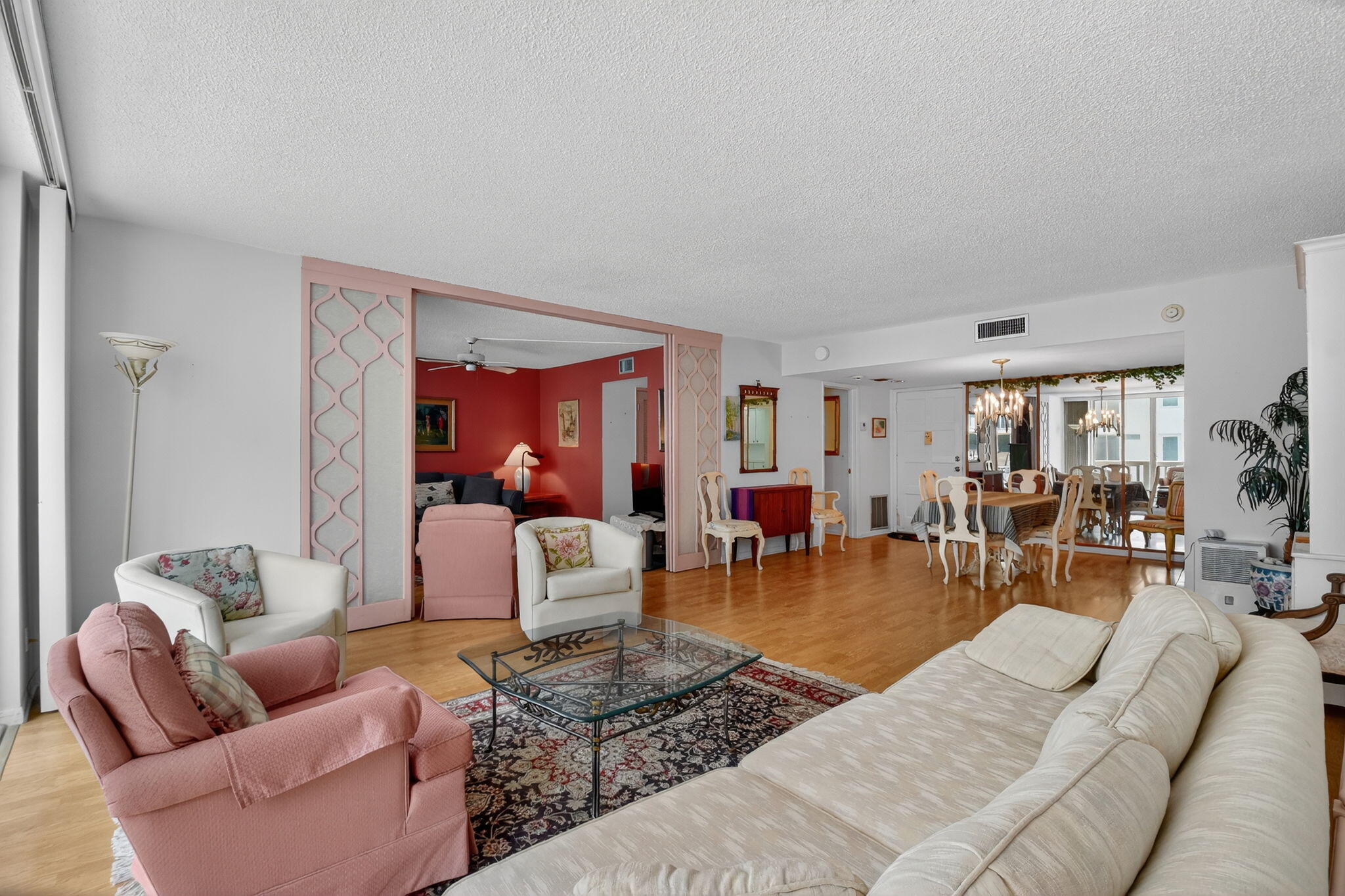 3570 South Ocean Boulevard, Unit 508 South Palm Beach, FL 33480 - Photo 11 of 47 a living room with furniture and a window