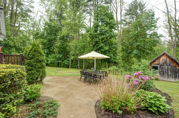 53 Porter Road Andover, MA 01810 - Photo 12 of 17 a garden view with a seating space