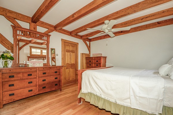 53 Porter Road Andover, MA 01810 - Photo 9 of 17 a bedroom with a bed and a closet