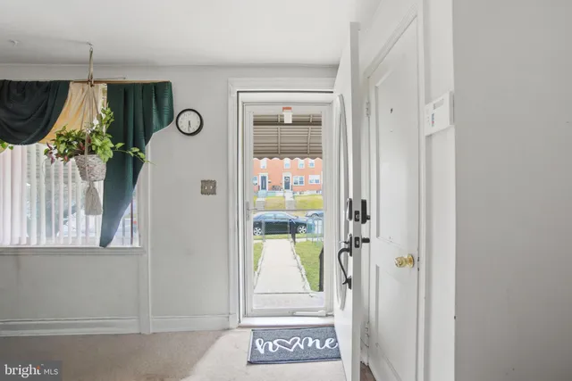 a view of an entryway