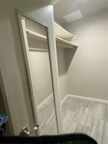 a view of closet