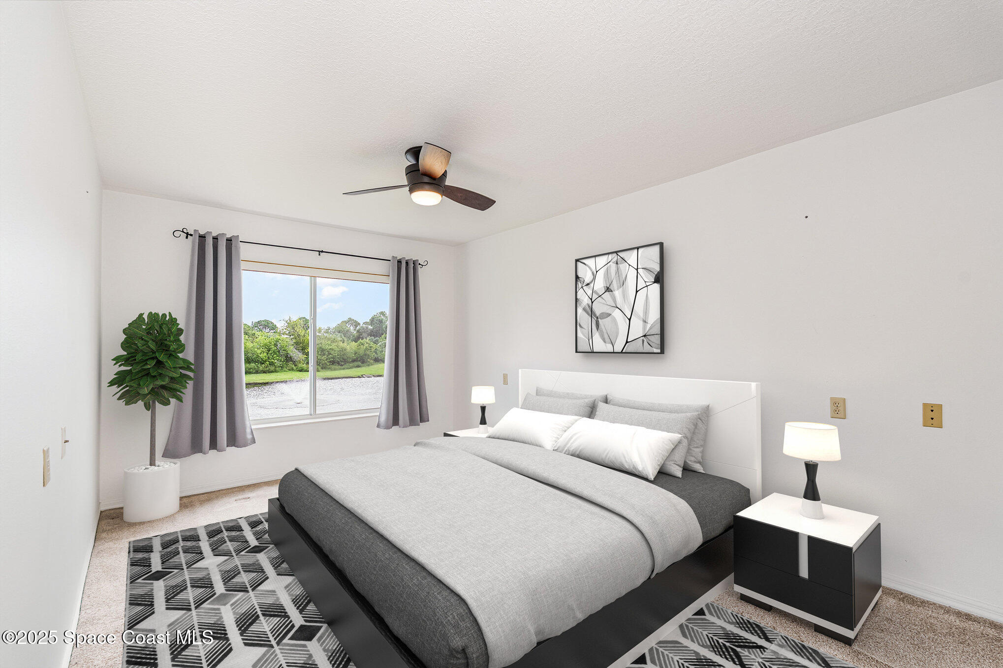 1410 Huntington Lane, Unit 1204 Rockledge, FL 32955 - Photo 8 of 30 Master Retreat w/Lake view