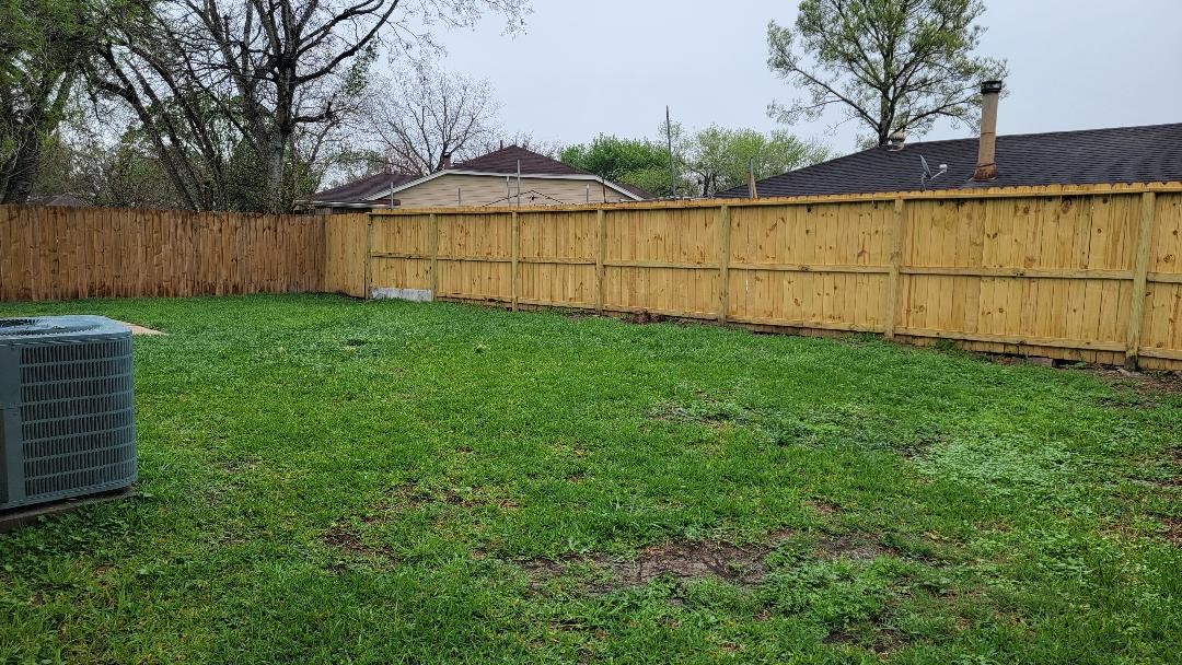 3319 Boxelder Drive Houston, TX 77082 - Photo 2 of 9 a view of backyard with wooden fence