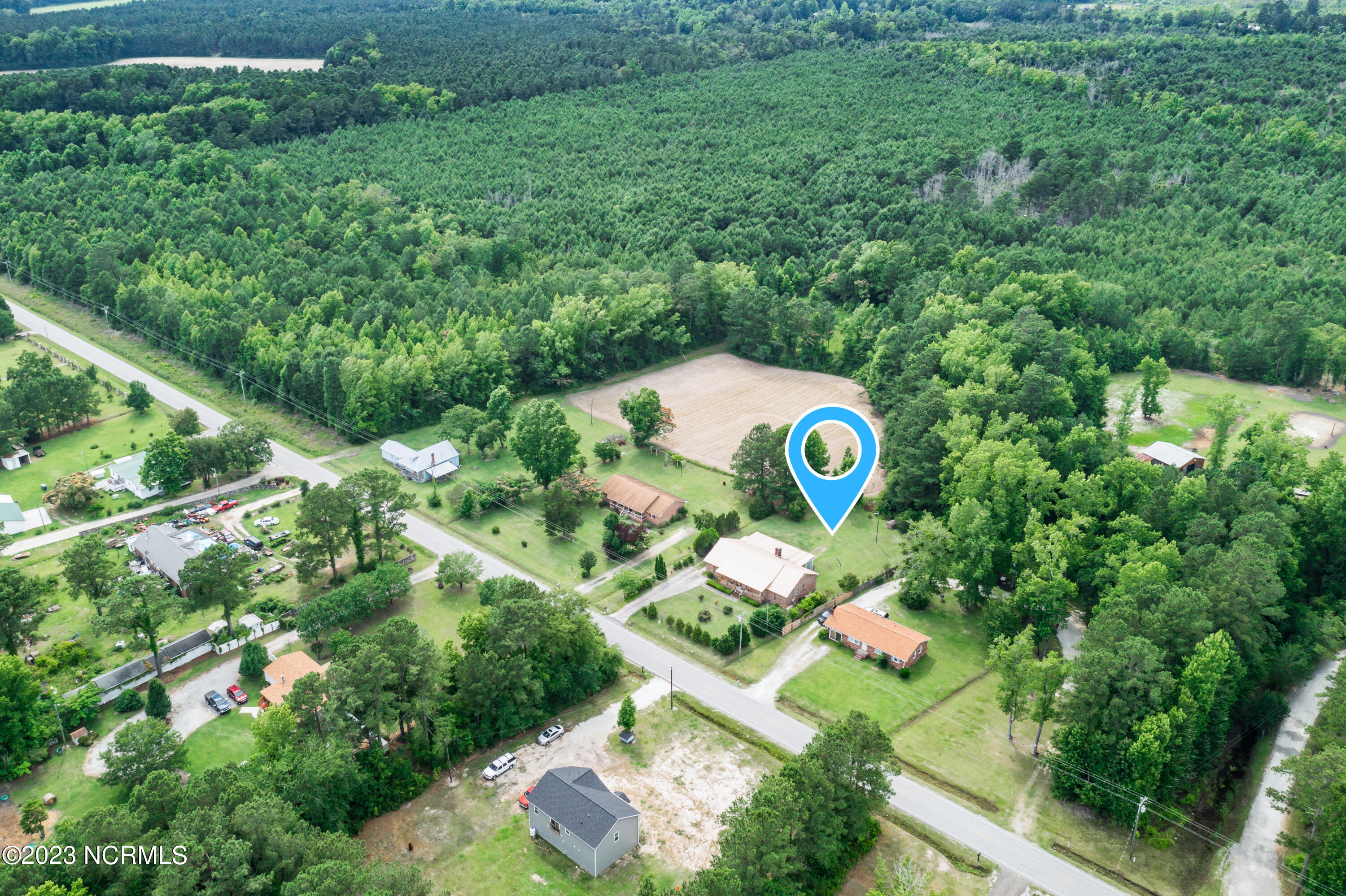5872 Malpass Corner Road Currie, NC 28435 - Photo 2 of 27 Aerial View