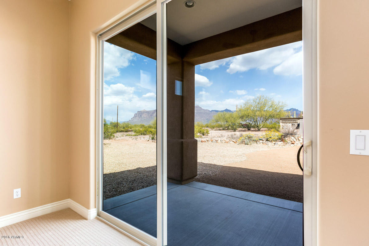 2081 South Hilton Road Apache Junction, AZ 85119 - Photo 18 of 38 View from Bedroom #2