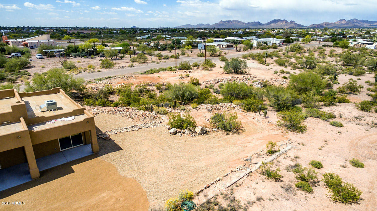 2081 South Hilton Road Apache Junction, AZ 85119 - Photo 25 of 38 Aerial View of lot