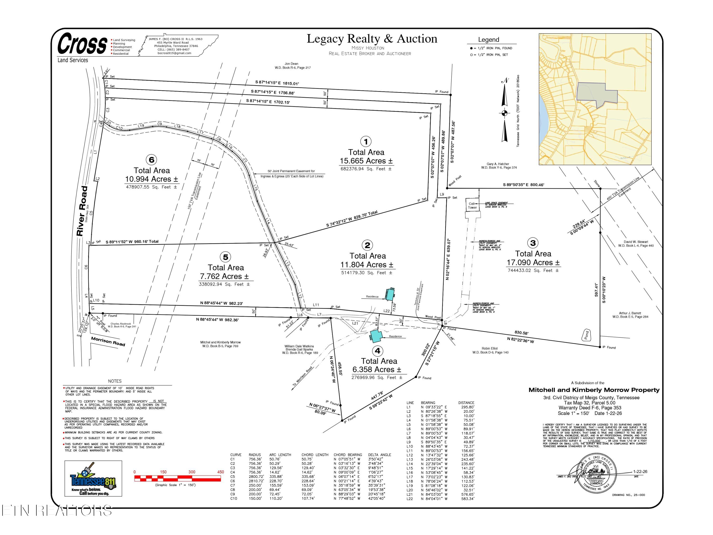 3650 River Road Decatur, TN 37322 - Photo 2 of 30 RiverRoadAuctionMap_page-0001