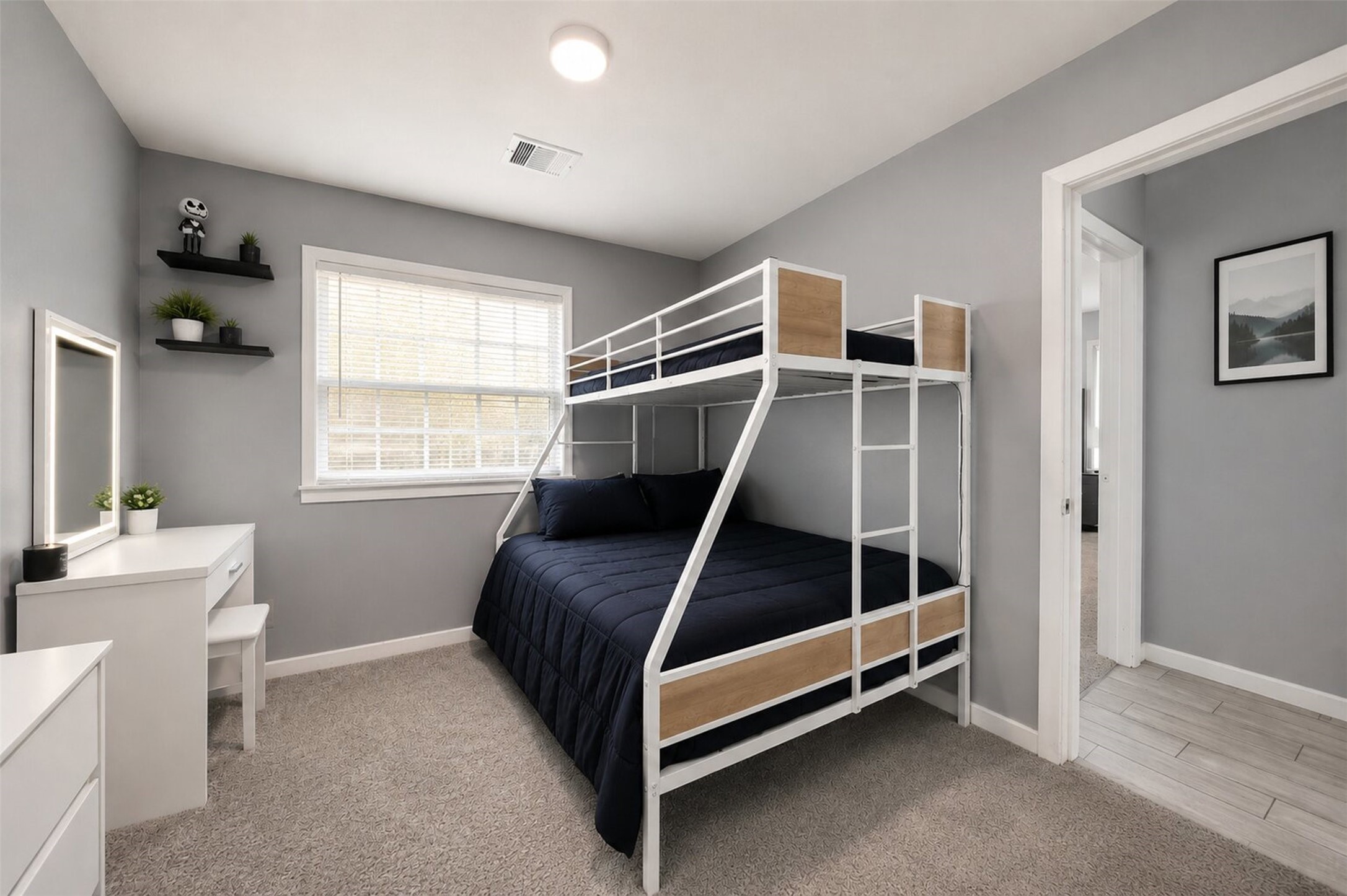 1306 Camden Road Pasadena, TX 77502 - Photo 13 of 16 Cozy and functional bedroom with soft carpet, a bright window, and plenty of space to make your own. Great for kids, guests, or whatever you need!