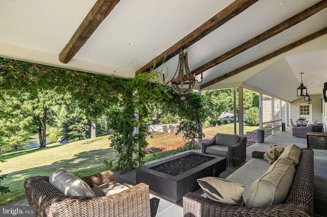 a view of a golf course with a lake