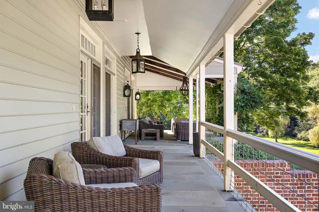 a view of a lake view with a big yard