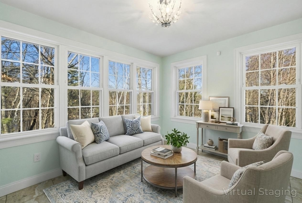 2 Turtle Lane, Unit 2 Sterling, MA 01564 - Photo 11 of 40 a living room with furniture and a large window