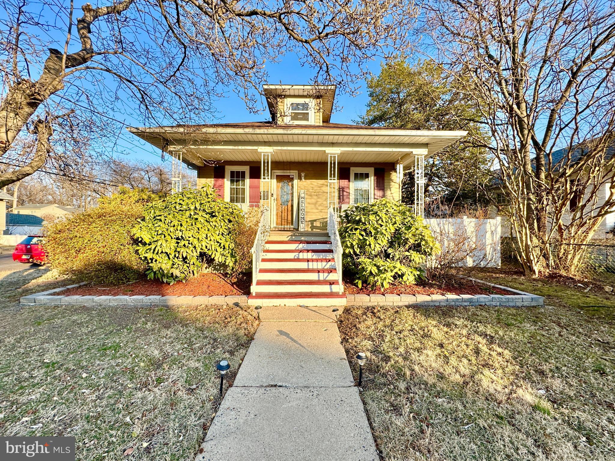 301 Linderman Avenue Cherry Hill, NJ 08002 - Photo 1 of 23 a front view of a house with garden