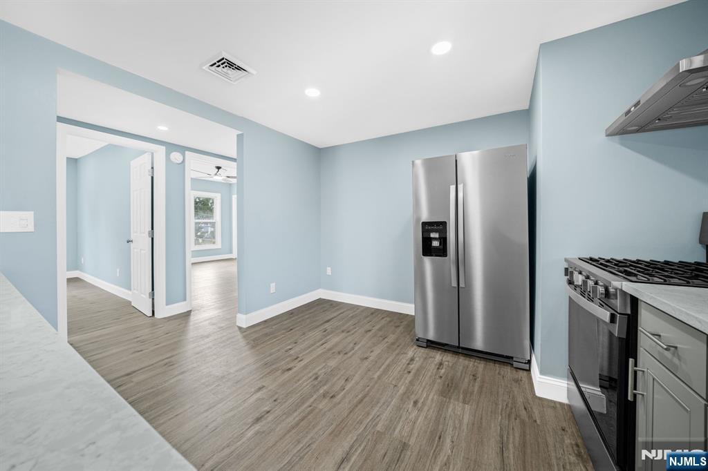 137 Prospect Place Rutherford, NJ 07070 - Photo 5 of 19 wooden floor in an empty room with wooden floor