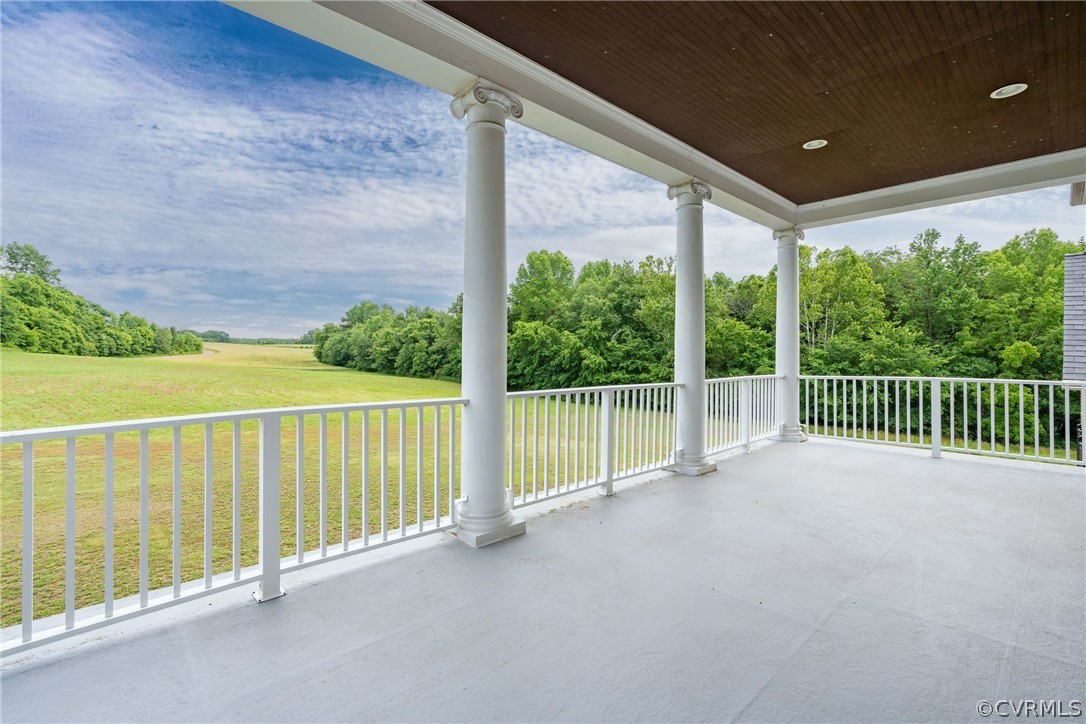 2190 Manakin Road Manakin-Sabot, VA 23103 - Photo 28 of 31 a view of a balcony with an outdoor space