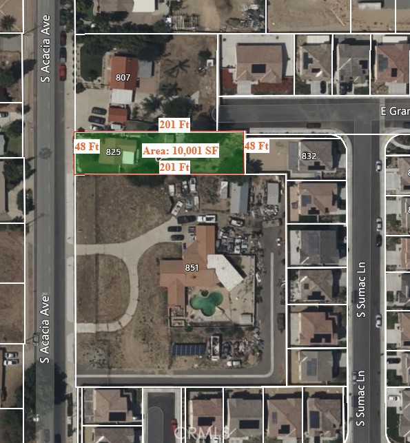 825 South Acacia Avenue Rialto, CA 92376 - Photo 2 of 8 a bird view of a room