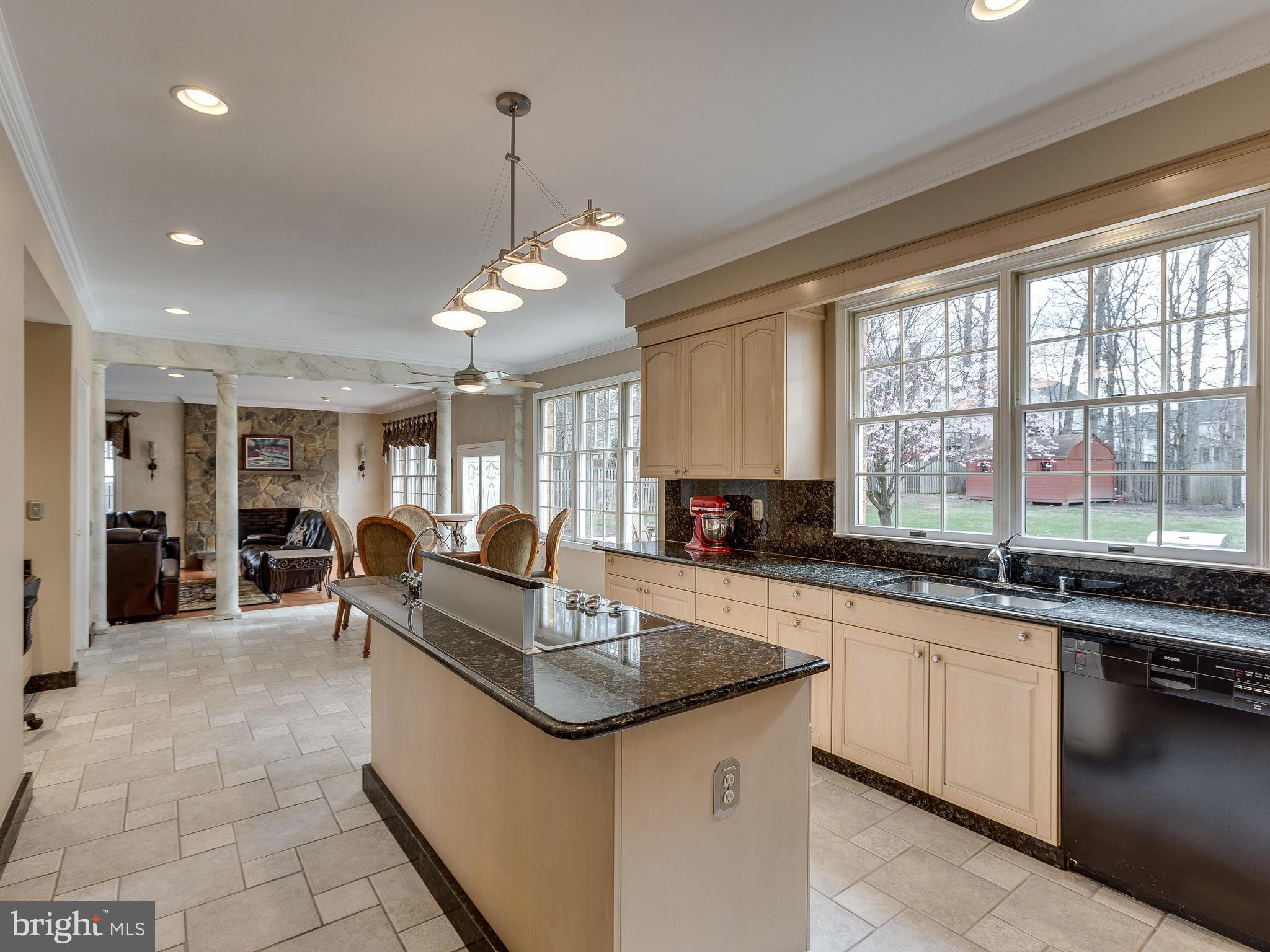 5613 Clifton Road Clifton, VA 20124 - Photo 7 of 42 Kitchen w/ island.