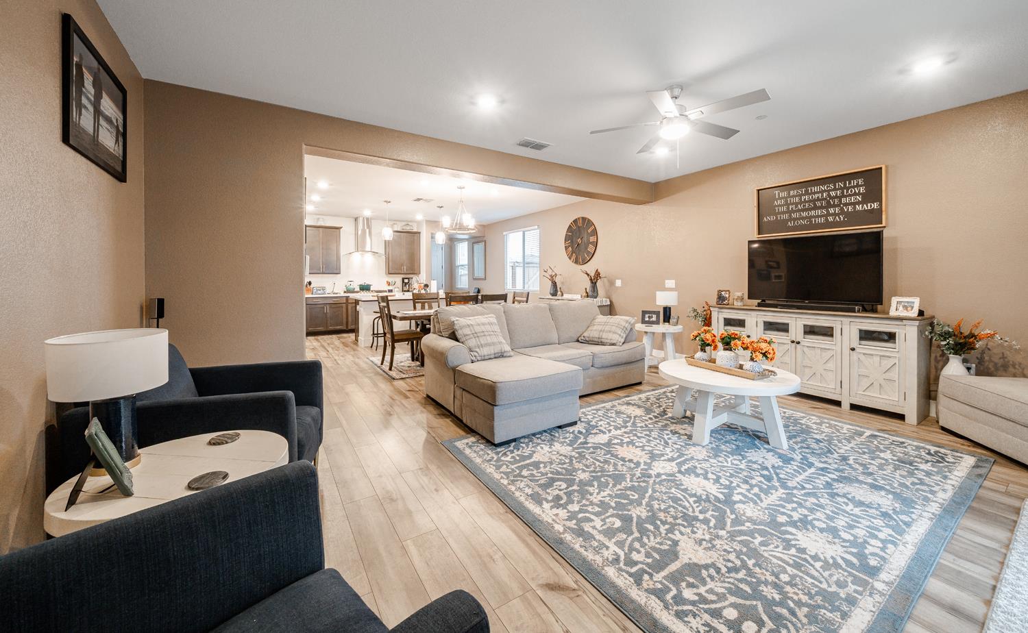 4414 Hawkfinch Circle Rancho Cordova, CA 95742 - Photo 17 of 40 a living room with furniture and a flat screen tv