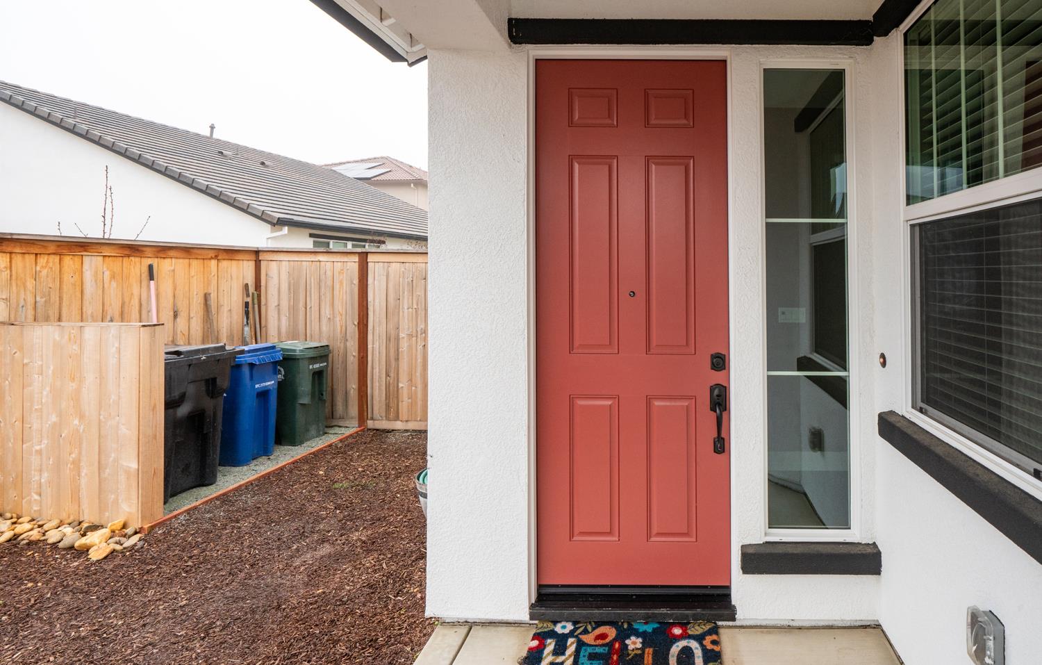4414 Hawkfinch Circle Rancho Cordova, CA 95742 - Photo 8 of 40 a view of a back yard from a hallway