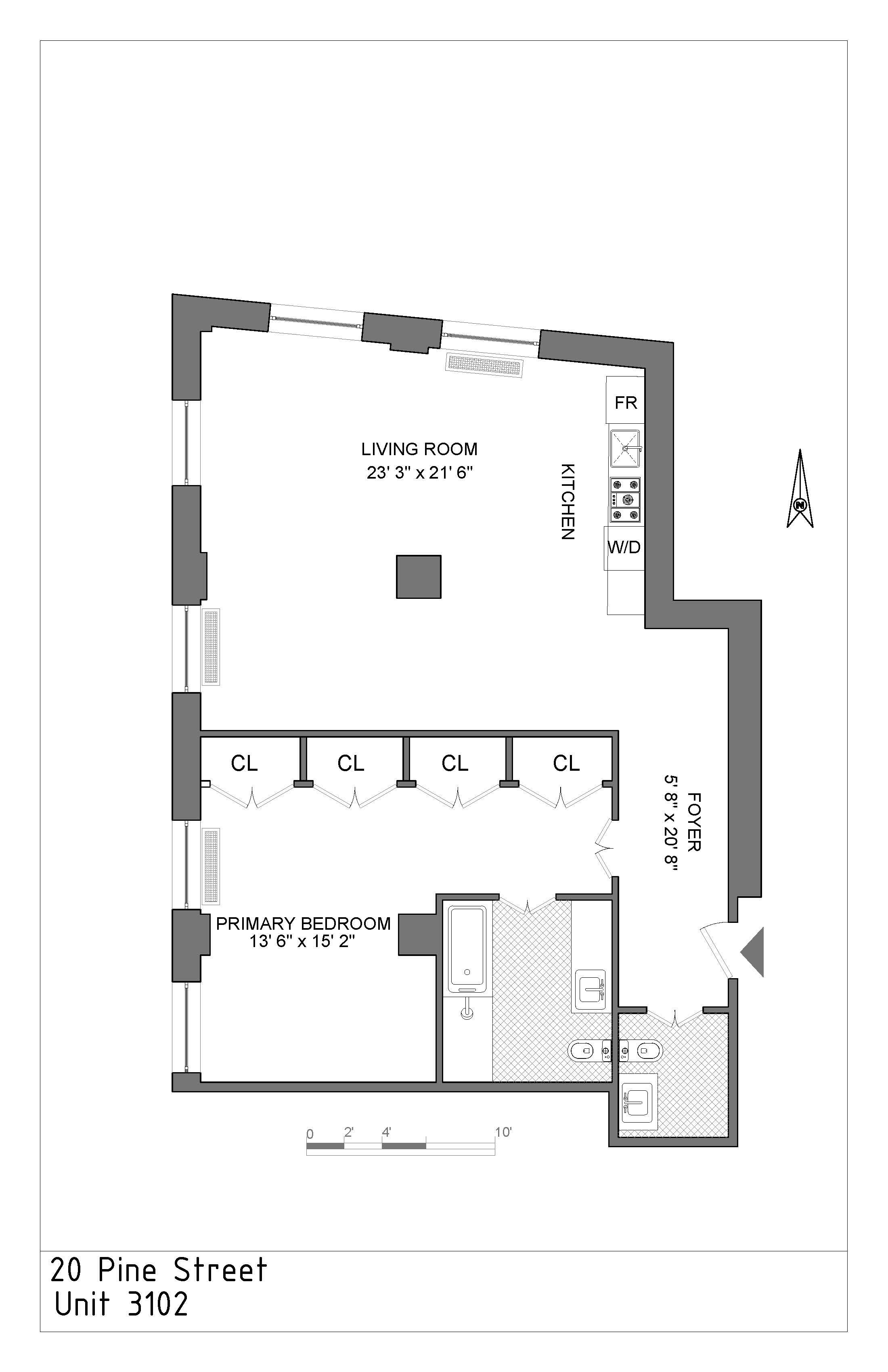 20 Pine Street, Unit 3102 Manhattan, NY 10005 - Photo 7 of 7