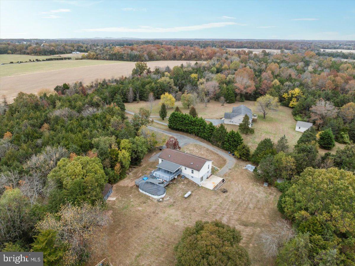 10346 Groves Farm Road Midland, VA 22728 - Photo 30 of 36 an aerial view of a city with lake view