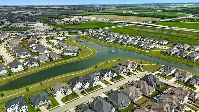 a view of a city with an ocean