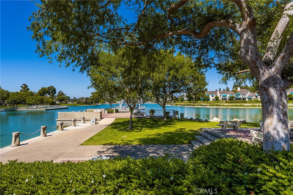 10 Brookstone Avenue Irvine, CA 92604 - Photo 64 of 67 a view of a lake with houses and trees around