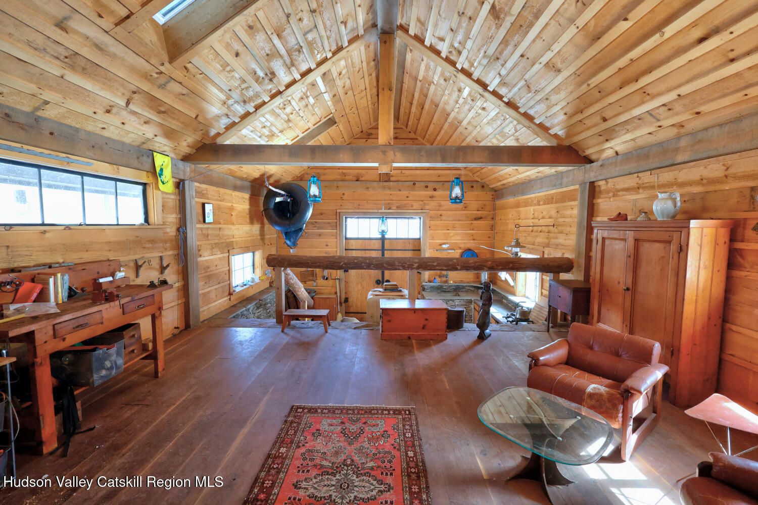 128 West Moorehouse Road Cairo, NY 12413 - Photo 35 of 132 a living room with furniture and a wooden floor
