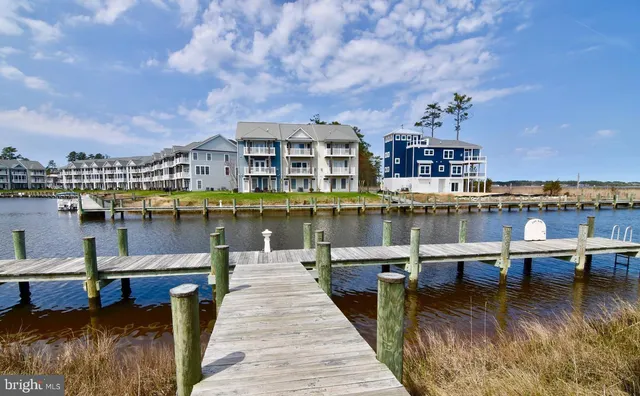 a view of a lake with boats and a lake view