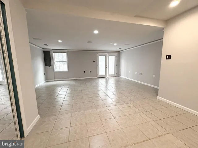 a view of empty room