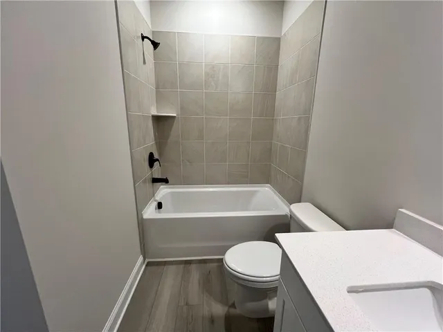 wooden floor in an empty room