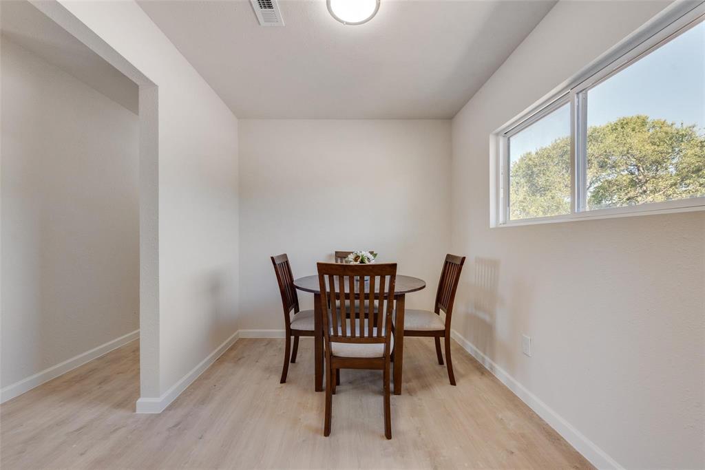 506 North Fm 156 Ponder, TX 76259 - Photo 23 of 23 a view of a dining room that has a table and a chair