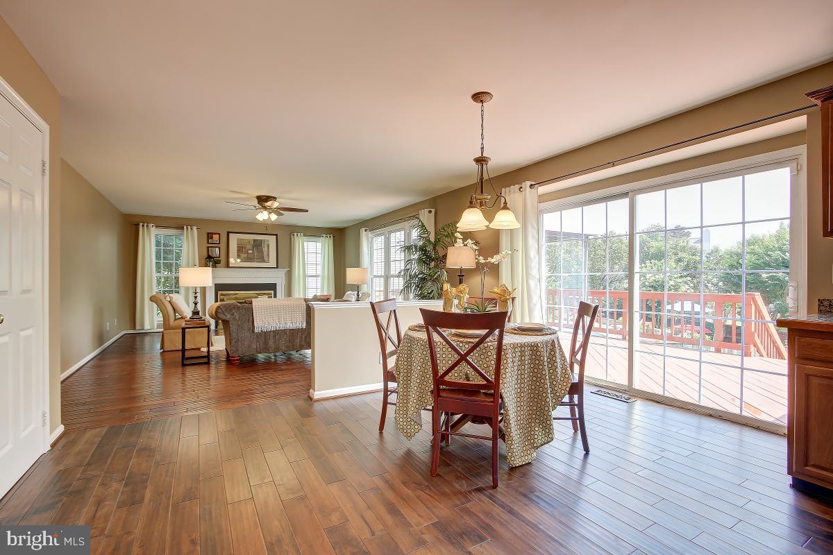 8167 Barnwood Road Manassas, VA 20110 - Photo 13 of 50 Eat In Kitchen Opens to Family Room and Deck