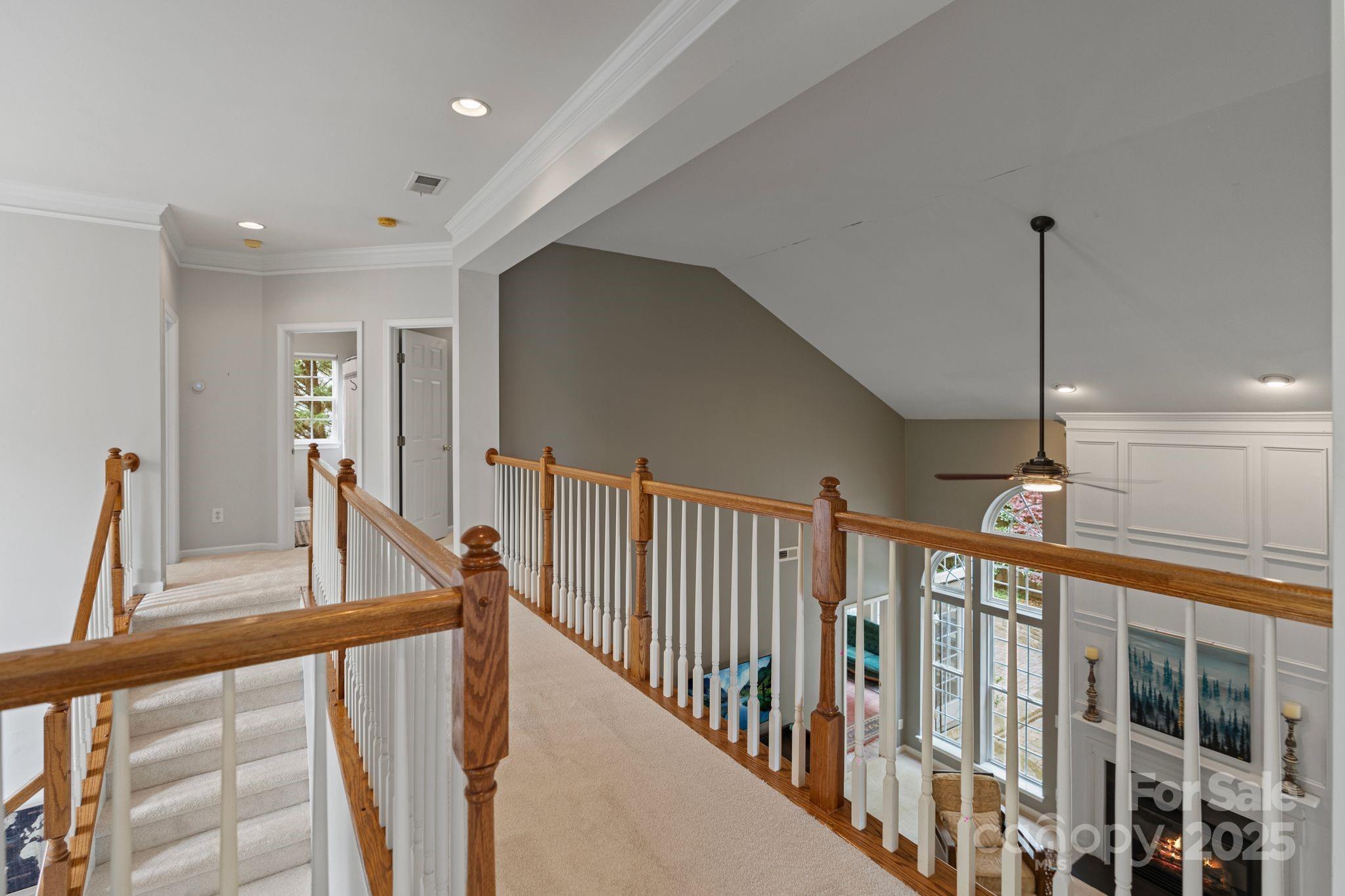 1039 Sharon Lee Avenue Fort Mill, SC 29708 - Photo 30 of 46 a view of a hallway with staircase
