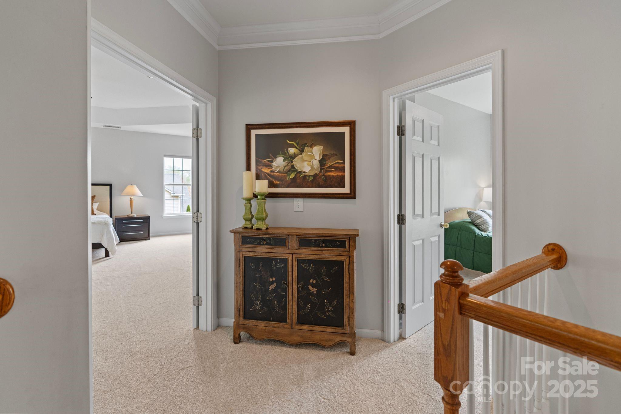 1039 Sharon Lee Avenue Fort Mill, SC 29708 - Photo 31 of 46 a view of a hallway to a livingroom with furniture
