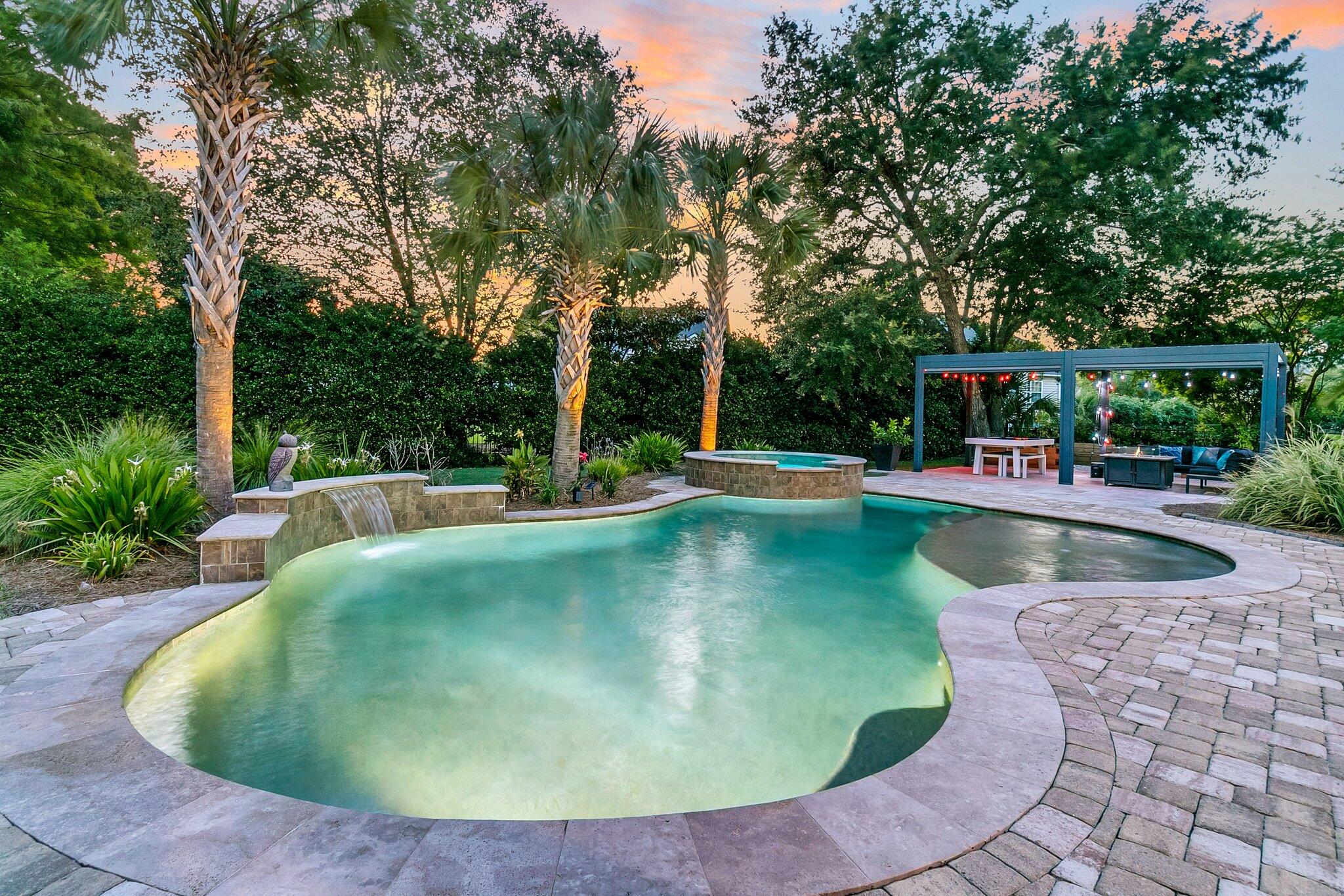 2795 Olympia Fields Lane Mount Pleasant, SC 29466 - Photo 3 of 68 Pool deck with Louvered Pergola