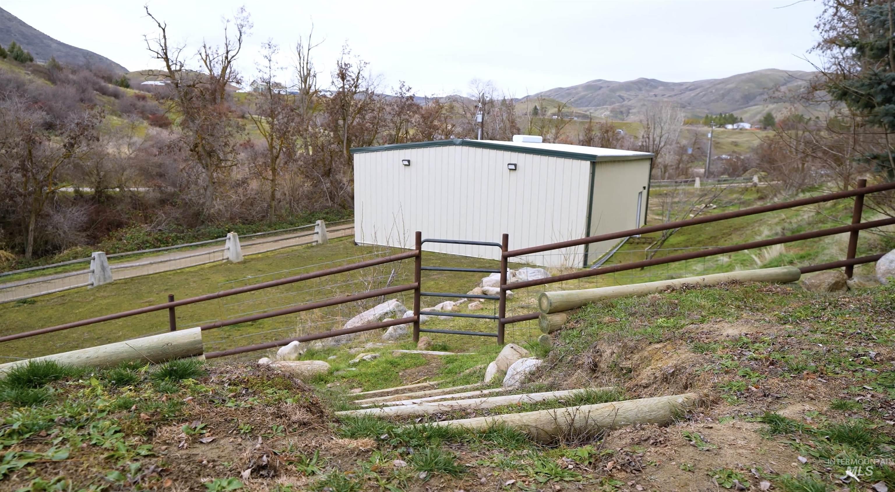3 Branch Road Horseshoe Bend, ID 83629 - Photo 33 of 36 View of outbuilding with a mountain view and a view of countryside