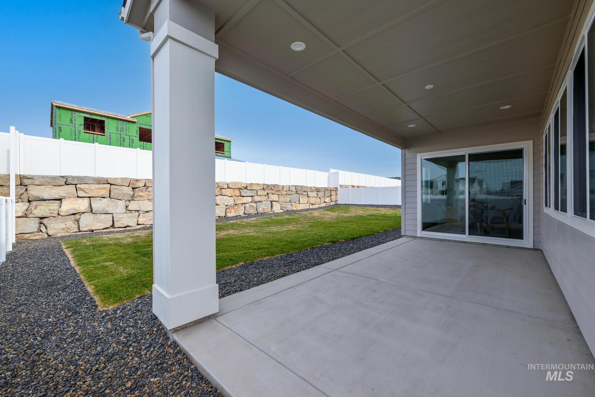 14702 Port Royal Street Caldwell, ID 83607 - Photo 27 of 39 Fenced backyard featuring a patio area