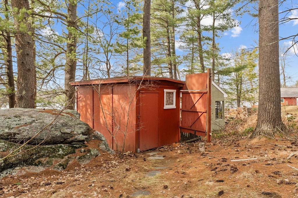 110 Stodge Meadow Road Ashburnham, MA 01430 - Photo 20 of 27 a view of a backyard of the house
