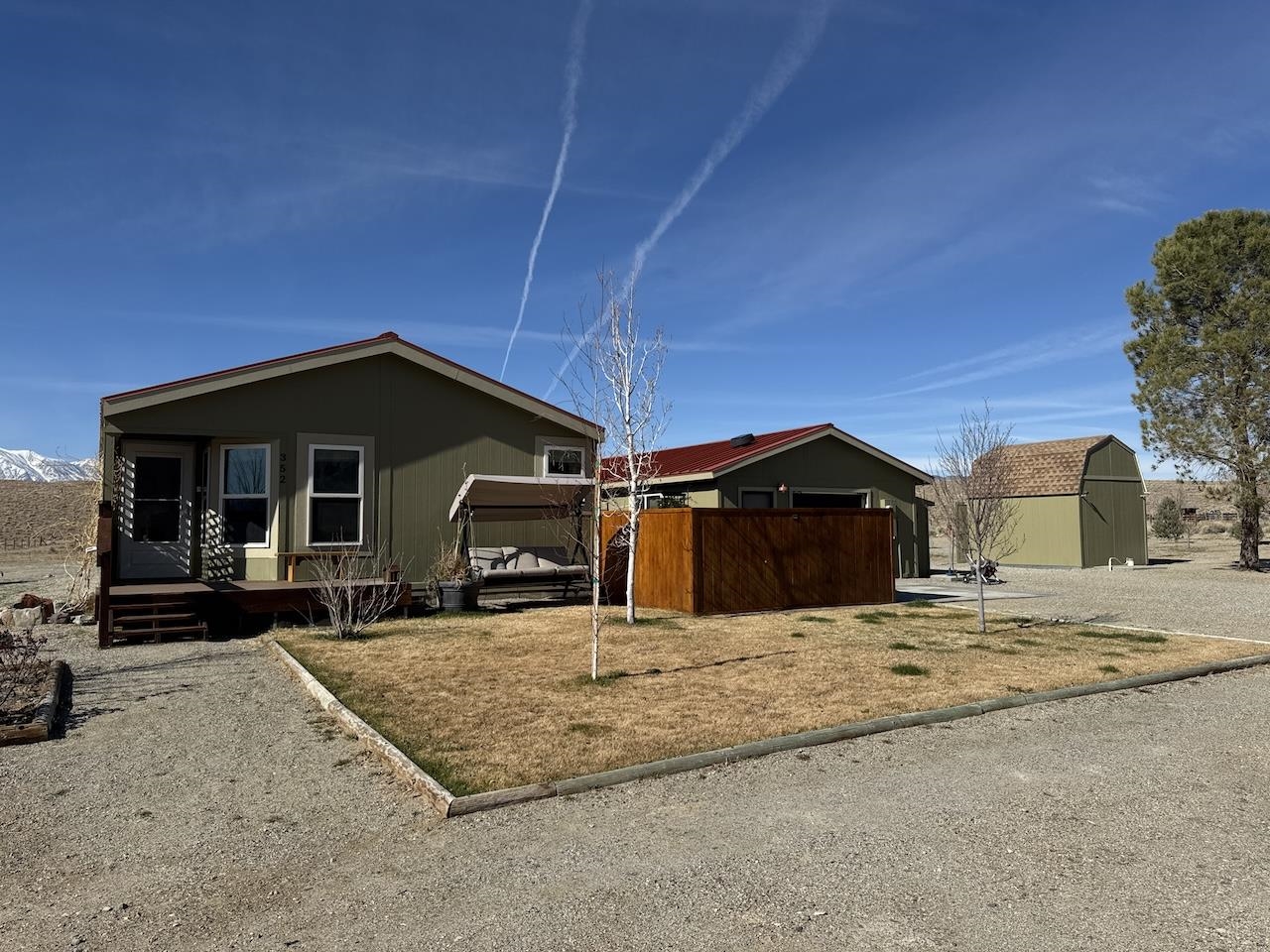 352 Wofford Road, Unit 4 Bishop, CA 93514 - Photo 2 of 40 View of front of property featuring a storage shed
