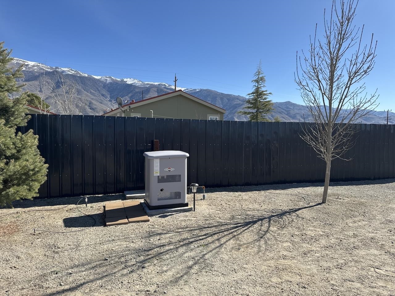 352 Wofford Road, Unit 4 Bishop, CA 93514 - Photo 38 of 40 Fenced yard featuring a mountain view