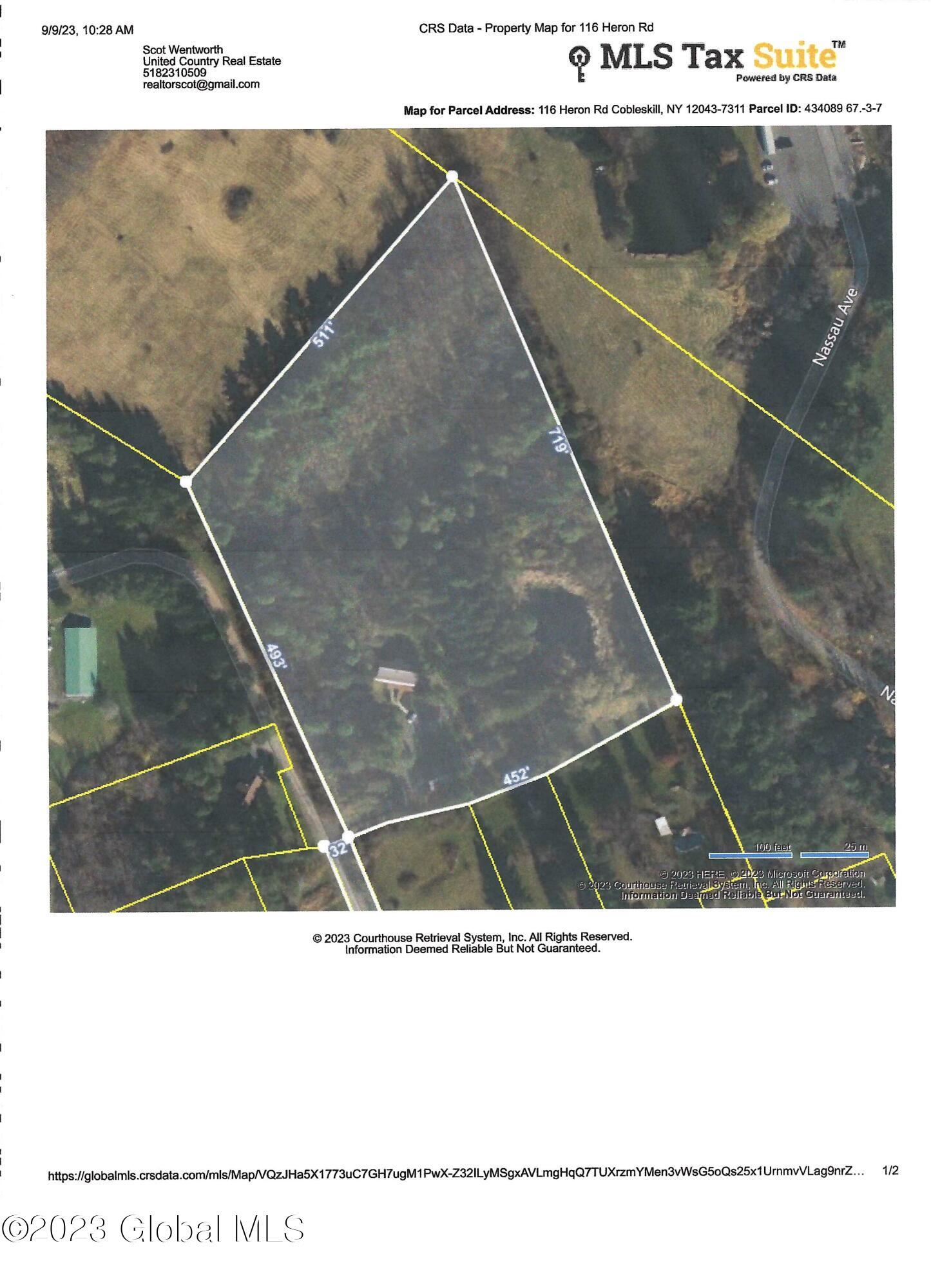 116 Heron Road Cobleskill, NY 12043 - Photo 64 of 64 116 aerial map jpg