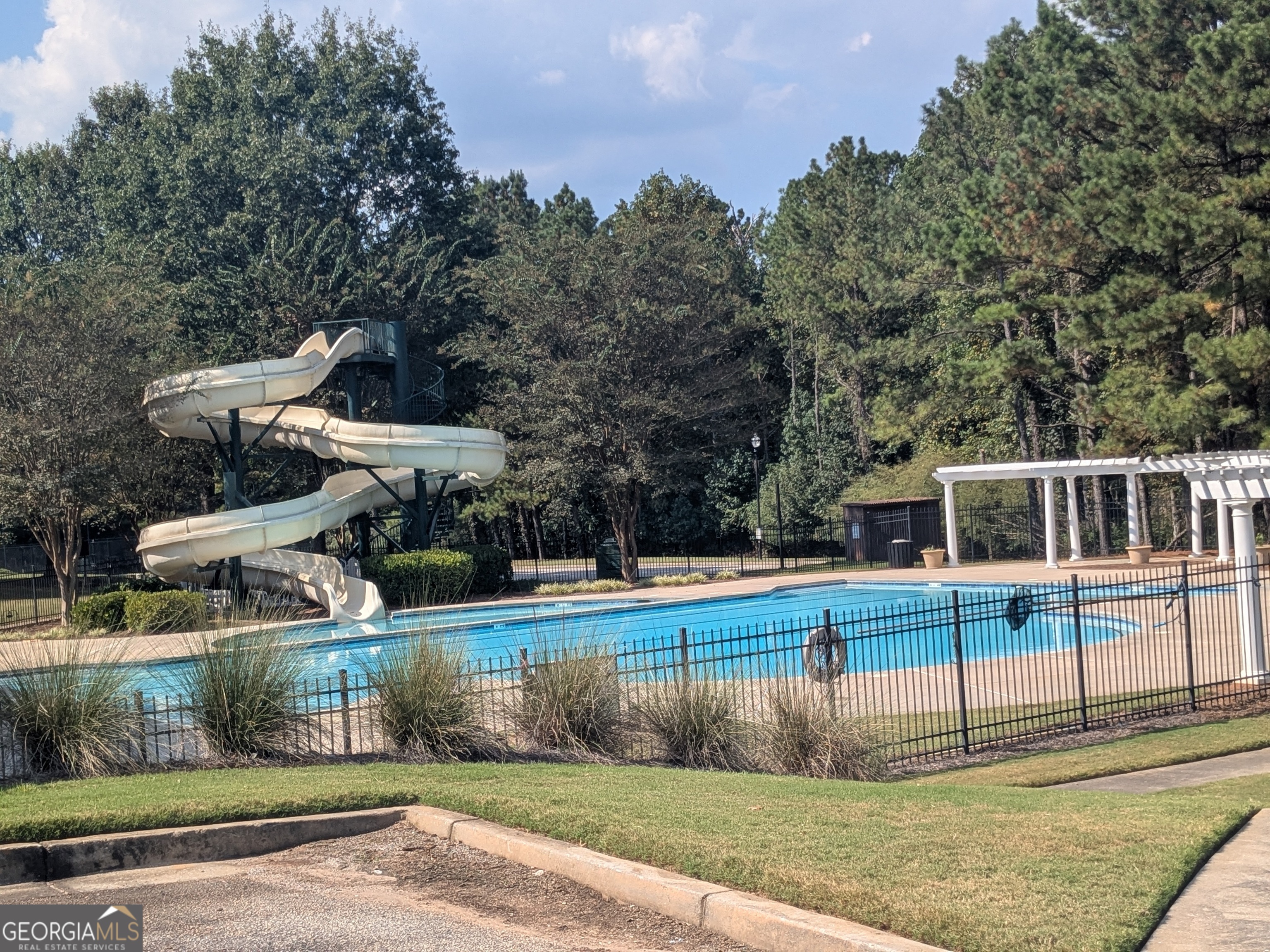 137 Village Green Circle Tyrone, GA 30290 - Photo 26 of 30 a view of a house with a backyard