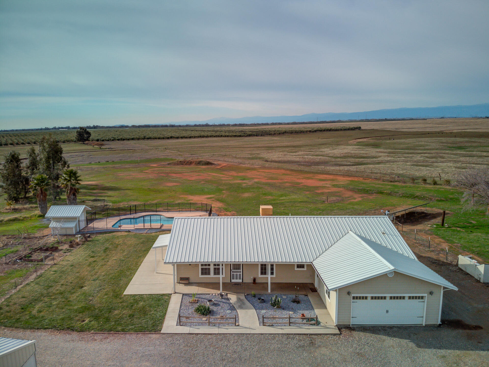 6845 Rawson Road Corning, CA 96021 - Photo 3 of 54 Aerial Front of Home